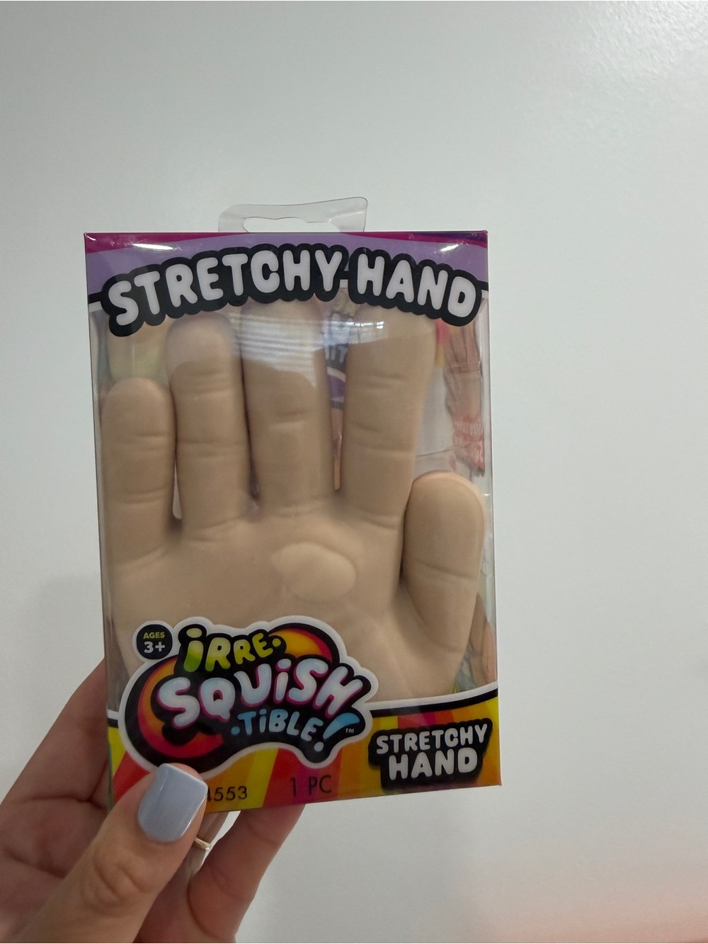 Stretchy Hand Plush Toy - Beige